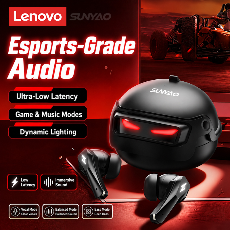 Lenovo GT101 ゲーミングヘッドセット、ワイヤレス - Esports Gaming Gear のレビューと価格