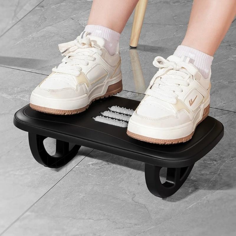 ～持ち運び可能なフットレスト。デスク下に設置できる、人間工学 - Footrest Under Desk のレビューと価格