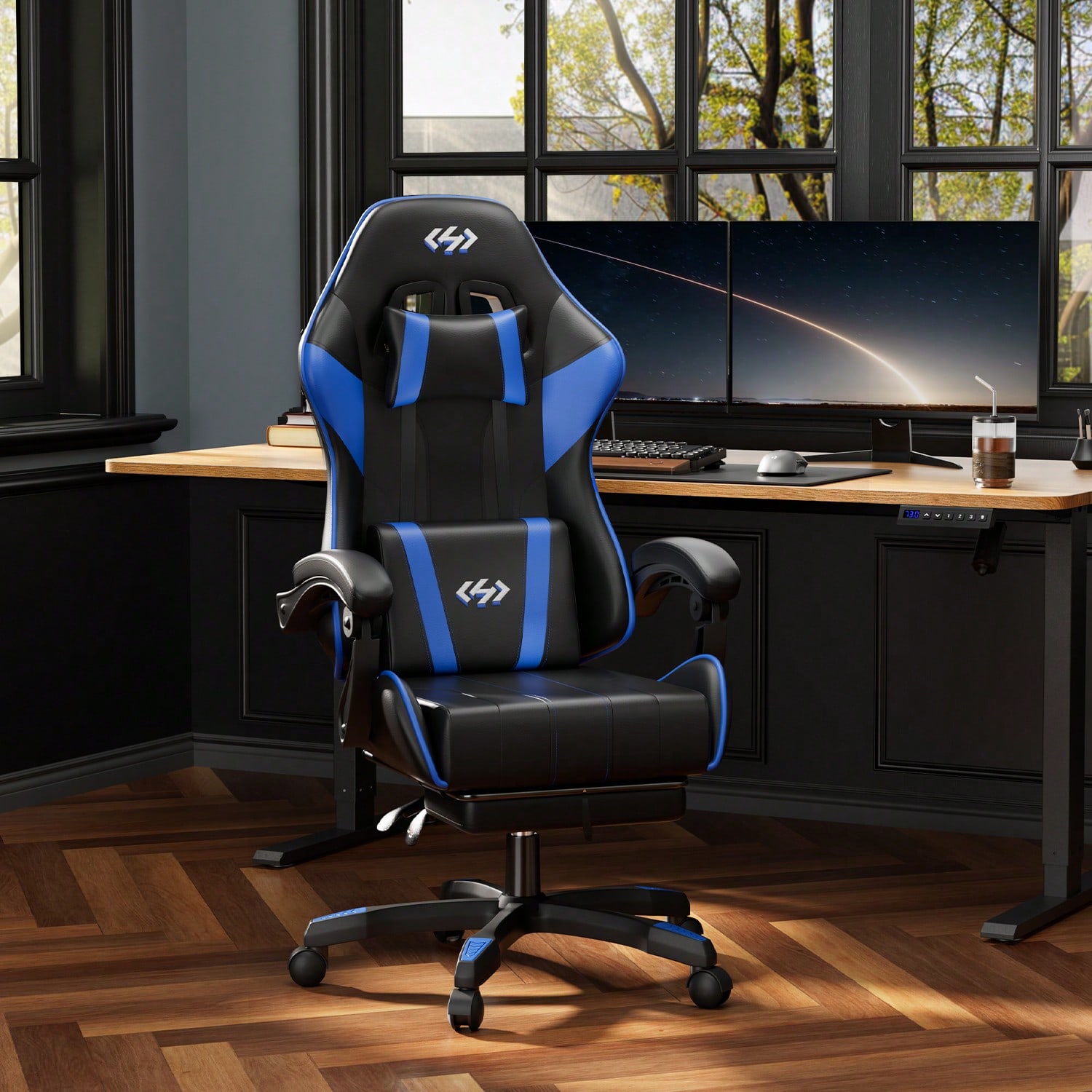 HLDIRECTゲーミングチェア、人間工学に基づいたコンピュ - Video Gaming & Esports Usd Acc のレビューと価格