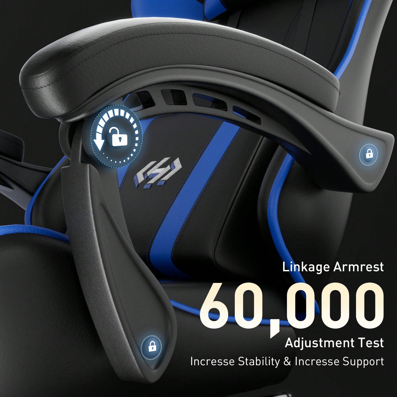 HLDIRECTゲーミングチェア、人間工学に基づいたコンピュ - Video Gaming & Esports Usd Acc のレビューと価格