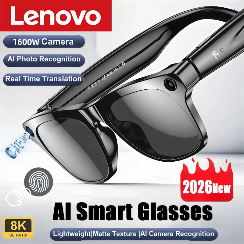 Lenovo 新型スマートAIグラス 1600W 8K撮影カ - Video Gaming & Esports Usd Acc のレビューと価格
